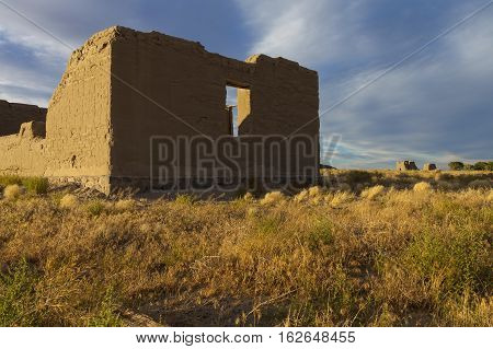 Fort Churchill, Nevada, Usa, Are The Remains Of A United States Army Fort And A Waystation On The Po