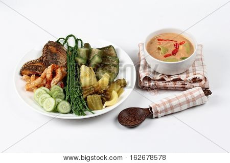 Coconut Milk And Fermented Soy Bean Sauce ,toa Jiaw Loan.