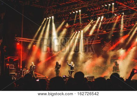 TOLMIN, SLOVENIA - JULY 25TH: AMERICAN THRASH METAL BAND TESTAMENT PERFORMING AT METALDAYS FESTIVAL ON JULY 25TH, 2016 IN TOLMIN, SLOVENIA