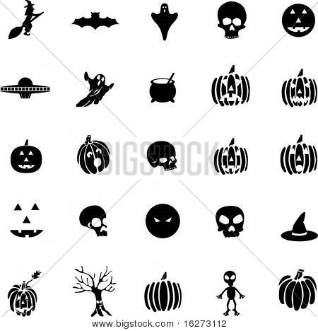 Halloween icon set 1