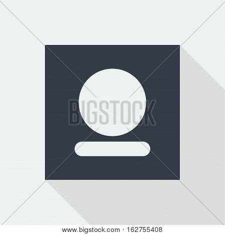 button studio music icon flat design, web seo icon