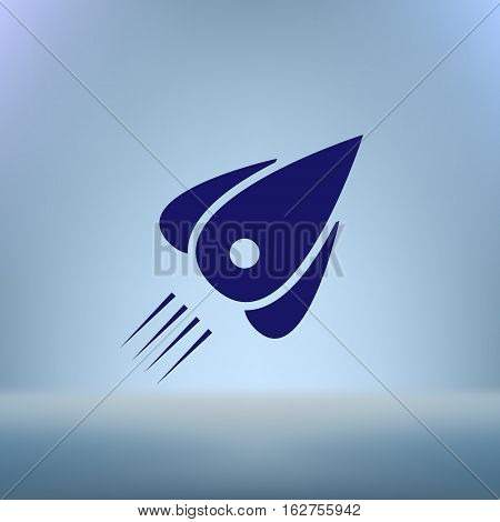 Rocket Icon Stock Vector