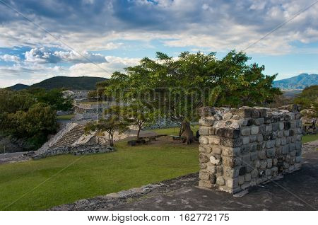 Pre-columbian Archaeological Site Of Xochicalco, Mexico
