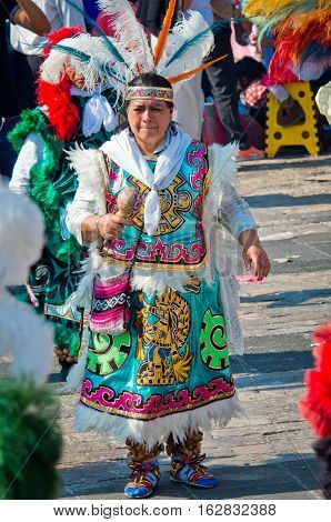 Day Of The Virgin Of Guadalupe In Mexico City