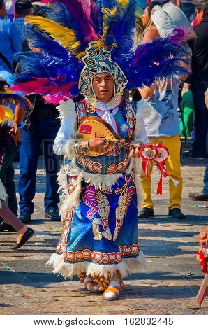 Day Of The Virgin Of Guadalupe In Mexico City