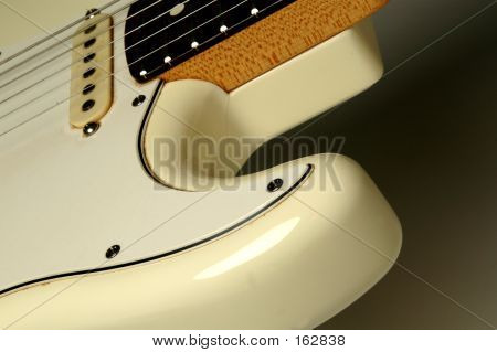 Weiße Gitarre