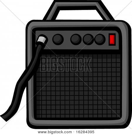amplificador de guitarra eléctrica instrumento
