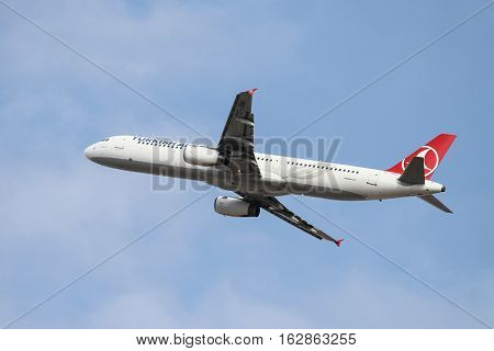Airplane Takes Off