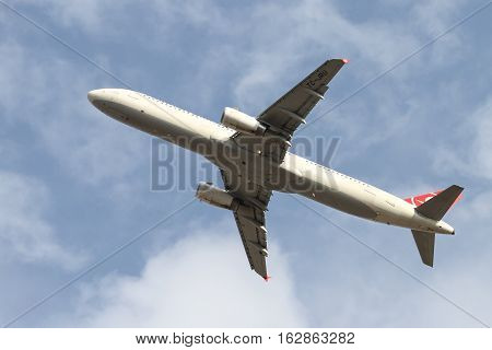 Airplane Takes Off
