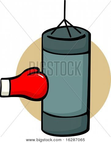box rukavice děrování těžký pytel