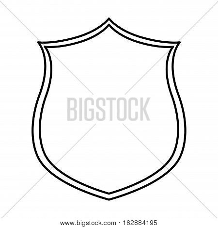 Badge shield emblem icon vector illustration graphic design