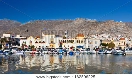 Kalymnos island in Dodecanse archipelago in eastern Aegean.