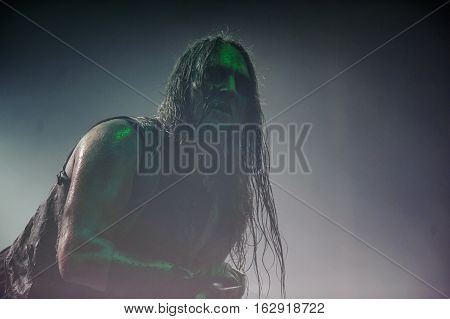 TOLMIN, SLOVENIA - JULY 26TH: SWEDISH BLACK METAL BAND MARDUK PERFORMING AT METALDAYS FESTIVAL ON JULY 26TH, 2016 IN TOLMIN, SLOVENIA