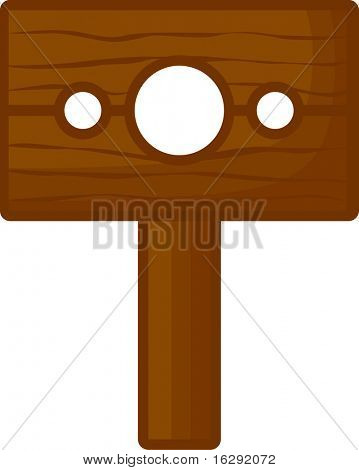 middelalderlige træ palisader