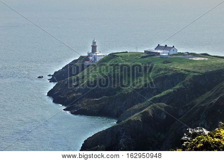 Baily Lighthouse, The Baily Lighthouse is on the sout, heastern part of Howth Head, Ireland