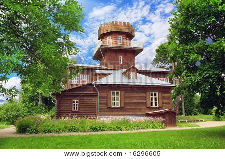 ประเทศบ้านของศิลปินรัสเซีย Repin ใกล้ Vitebsk