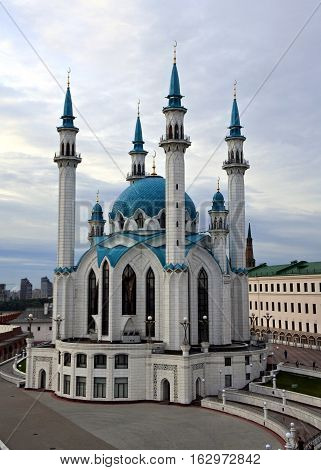 Qolsharif Mosque in Kazan Kremlin Tatarstan Russia