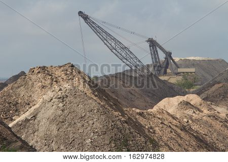 Coal mine used for fuel for the San Miguel power plant.