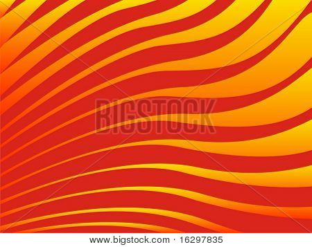 Fuego de fondo. Ilustración del vector.
