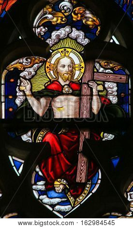 Stained Glass - Jesus Christ