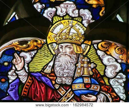 Stained Glass - God In Heaven
