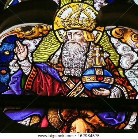 Stained Glass - God In Heaven