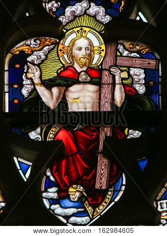 Stained Glass - Jesus Christ