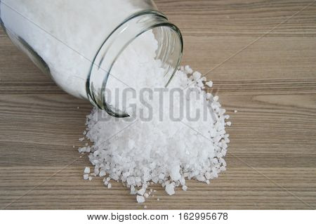 Most beautiful rock salt visual stock pictures on white background