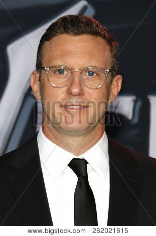 Ruben Fleischer at the Los Angeles premiere of 'Venom' held at the Regency Village Theatre in Westwood, USA on October 1, 2018.