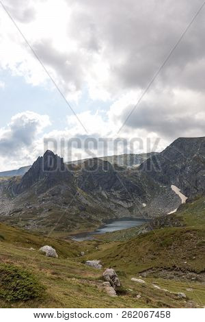 Summer View Of The Twin Lake, Rila Mountain, The Seven Rila Lakes, Bulgaria