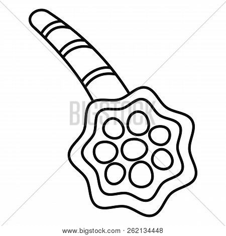 Pneumonia Alveolus Icon. Outline Illustration Of Pneumonia Alveolus Vector Icon For Web Design Isola