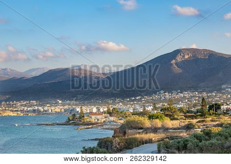 Coast Near The Town Sarantaris, Crete, Greece