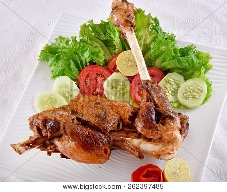 Roasted Lamb / Mutton Leg, A Traditional Pakhtun Dish With A  Unique Taste.