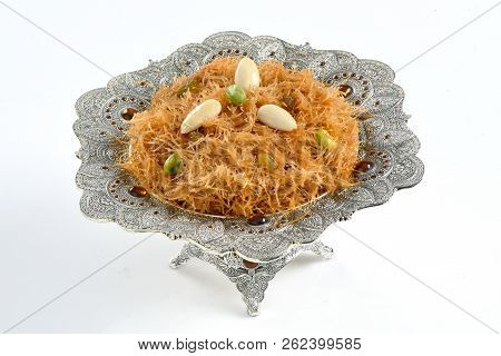 Vermicelli / Sawaiyan, A Thin Golden Spaghetti Type Pasta Sweet Dish Serve With Condense Milk And In