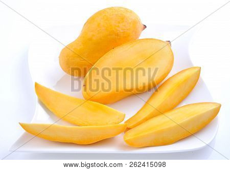 Mango, King Of All The Fruits, Fresh And Healthy Full Of Nutritions.