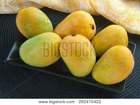 Mango, King Of All The Fruits, Fresh And Healthy Full Of Nutritions.