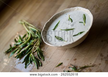Tzatziki / Cacik / Cold Buttermilk Soup.