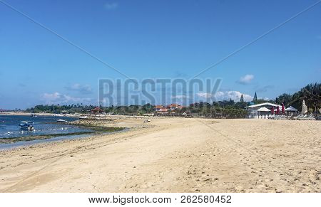 View Of Tanjung Benoa Beach In Bali, Indonesia