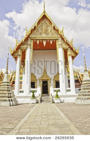 Pra-chetupon chrám Bangkok Thajsko