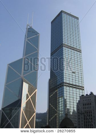 Architettura Cheung Kong Centre & Bank of China Tower