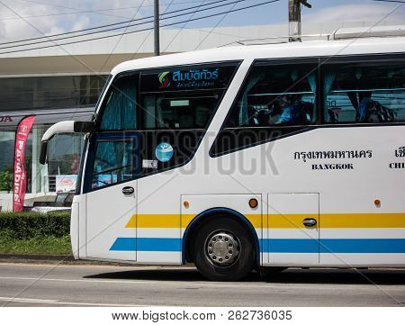 Scania 15 Meter Bus Of Sombattour Company.