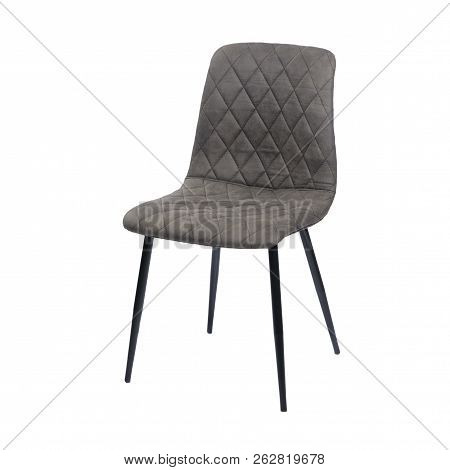 Designer The Chair On A White Background.