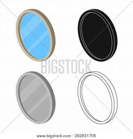 Vector Illustration Of Bedroom And Room Sign. Collection Of Bedroom And Furniture Stock Vector Illus