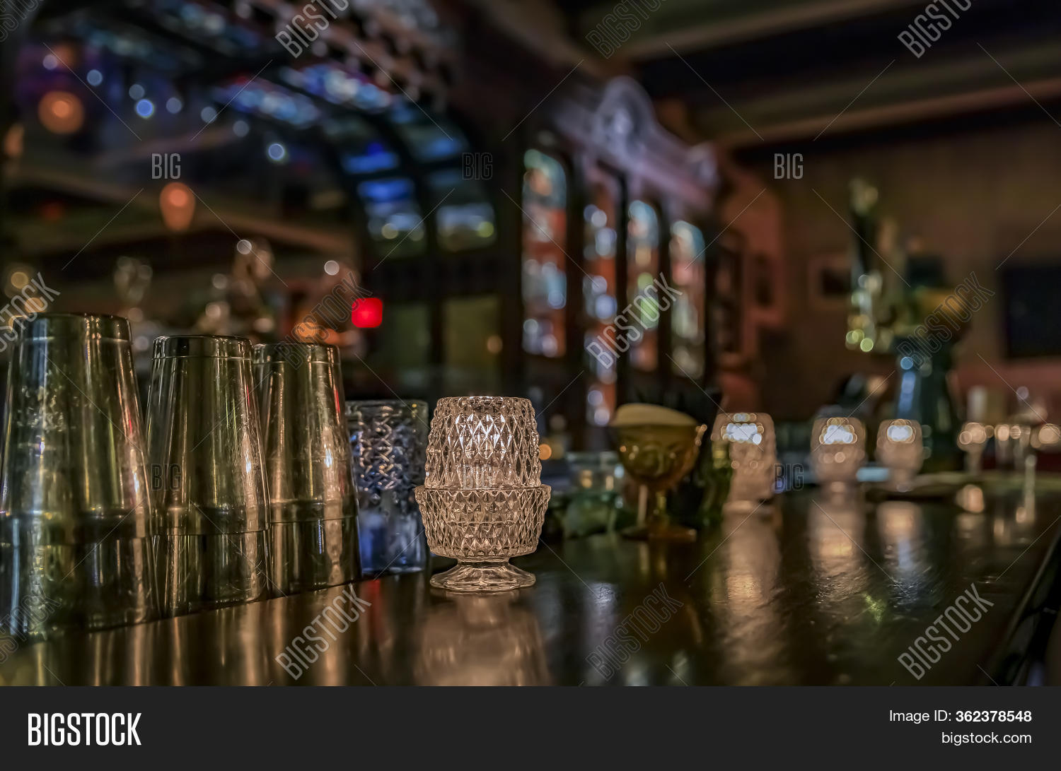 Vintage Wooden Bar Image & Photo (Free Trial) Bigstock
