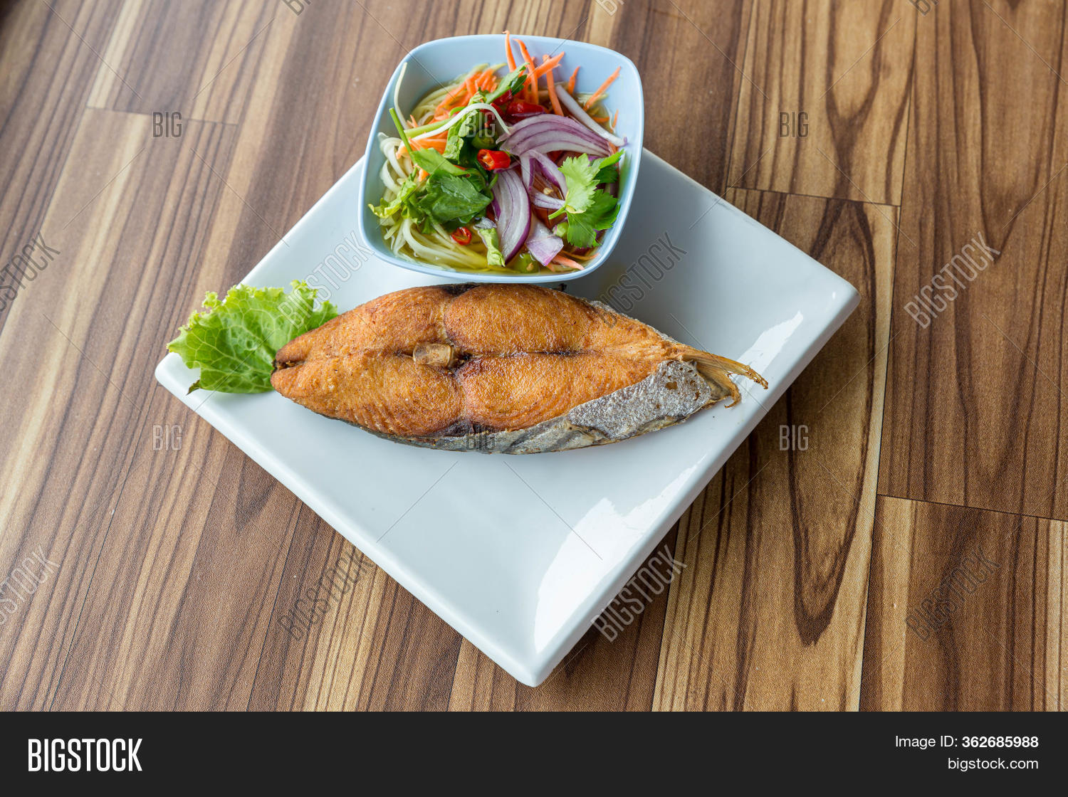 King Mackerel Fried, Image & Photo (Free Trial) Bigstock