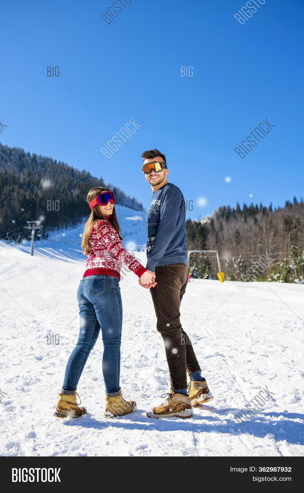 Snowball Fight. Winter Image & Photo (Free Trial) | Bigstock