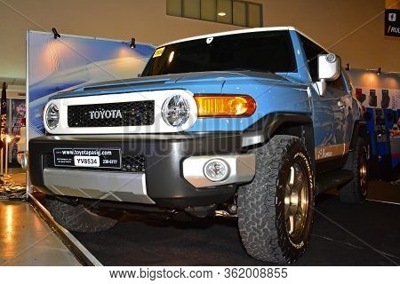 Pasay, Ph - Nov 30 - Toyota Fj Cruiser At Manila Auto Salon Car Show On November 30, 2017 In Pasay, 