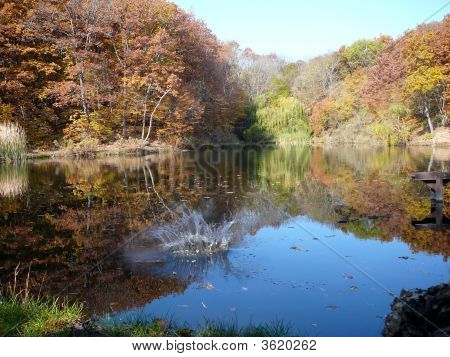 火花の山湖