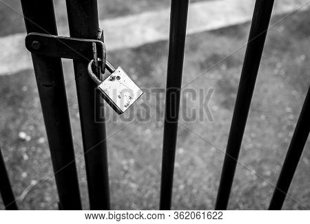 Metal Doors Are Protected With A Keylock.