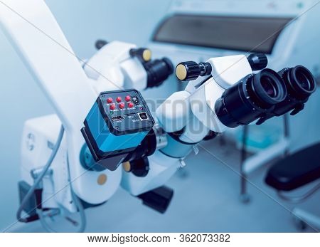 Ophthalmic Equipment. Medical Laboratory. Modern Medical Technology.